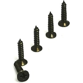 Resim Klips, Menteşe, Ayak, Ağaç, Sunta Vidası 3x13 Mm - Siyah 100 Adet 0.45 CM 