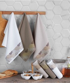 Resim 40 60 %100 Pamuk 6'lı Mutfak Havlusu Pıneapple 