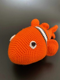 Resim El Örgüsü Nemo Balık Amigurumi 
