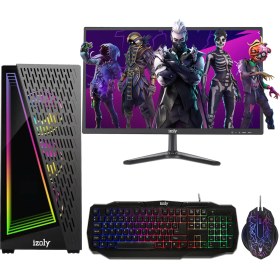 Resim İzoly Darkness i5-10400F 8GB 256GB M.2 RX550 4GB DDR5 24" Oyuncu Masaüstü Bilgisayarı 