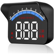 Resim Mufunye Evrensel Obd2 Araç Gösterge Projektörü - Hud Baş Üstü Ekran, Hızlı Kurulum, Otomatik Kapanma 