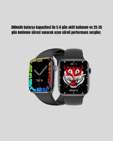 Resim 380mah Bataryalı Akıllı Saat - Arama, Bildirim, Aod Ekran Ve Uzun Pil Ömrü 