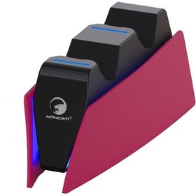 Resim Sones Honcam Ps5 Oyun Kumandası Şarj Cihazı Çift Yuvalı Şarj Cihazı Gül Kırmızısı Diğer 