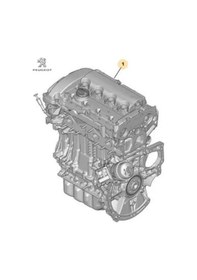 Resim Komple Motor Ep6cdt 156 Bg Peugeot 0135.rj 