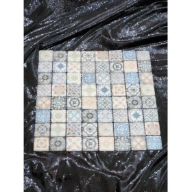 Resim Atölye Öğretmenim Desenli Cam Mozaik 32x32 cm Renkli Detaylarla İç Mekan Dekorasyonu İçin Tek Parça 