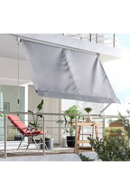 Resim Evinizin Atölyesi Balkon Tentesi Açık Gri 245x245 cm 