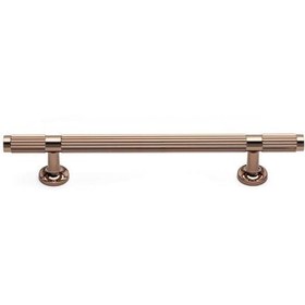 Resim System Rose 128 mm Çekme Mobilya Kulpu (SY8998 0128 RS-RS) 