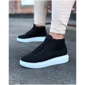 Resim Celira NS032 Siyah Bağcıklı Sneakers Yarım Bilek Erkek Bot 