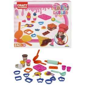 Resim Enseb Crafy Tatlı Düşler Oyun Hamuru Seti 200 g 22 Parça 
