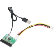Resim Gorgeous 1.44MB 3.5 Inç Disket Sürücü Konektörü 34 Pın 34P USB Kablosu Adaptörü Pcb Kurulu Pc USB Floppy U Diskten Diskete (Yurt Dışından) 