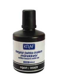 Resim Kraf 100 Ml Beyaz Tahta Kalem Mürekkebi Siyah 