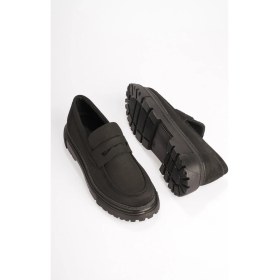 Resim Zerenyus ZRK-X11 Premium Siyah Süet Erkek Loafer 