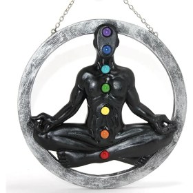 Resim Polyester Duvara Asmalı 7 Chakra Pano ALK2347 