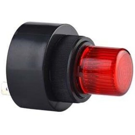 Resim MUCCO Ø30 Mm Aralıklı Ledli Mini Buzzer Siren-24v - Dc 