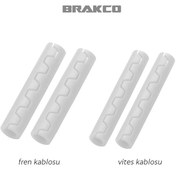 Resim Brakco MBP-49/50 4'lü Kablo Koruma - Beyaz 