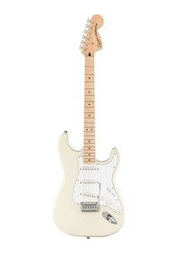 Resim Squier 0378002505 Affinity Stratocaster Elektro Gitar Olympic Wh 