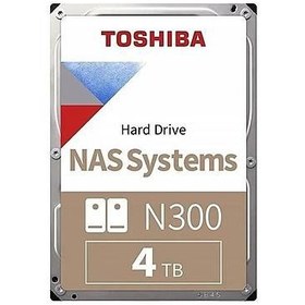 Resim TOSHIBA MN10ADA400ES DSK 3.5'' 4TB 7200 SATA3 256MB N300 NAS 