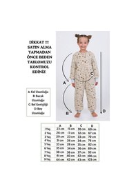 Resim Cantoy Kız Erkek Çocuk Kalın Elyaf Dolgulu Premium Kalite 2.5 Tog Desenli Uyku Tulumu Taş 