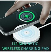 Resim İphone Uyumlu 12 13 14 Pro Max 12 13pro Qi Hızlı Şarj Cihazı İphone Uyumlu 12 Mini Usb C Adaptörü İçin 15w Manyetik Kablosuz Şarj Cihazı 