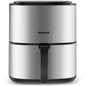 Resim HOMENESS Homend Airfryday 2506H 4.2 L Inox Airfryer 