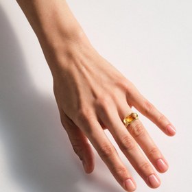 Resim Vintage Citrine Ring - 20 