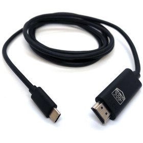 Resim Beek Usb Type - C To Hdmı Uhd 4k Ekran Kablosu 1.8mt 