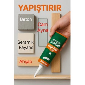 Resim Primeaks Profesyonel Hibrit Yapıştırıcı – Beton, Ahşap, Cam ve Seramik Uyumlu 