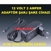 Resim 12V 2A 12 Volt 2 Amper Adaptör Şerit Led Let Şarj Cihazı 