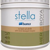 Resim Bianca Mistik Beyaz 500 Ml. Stella Su Bazlı Saf Akrilik Boya (611G_1055_0.50) 