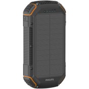 Resim PHILIPS DLP7726N/00 20.000MAH SOLAR POWERBANK 2XUSB-A OUTPUT, USB-C GIRŞ/ÇIKIŞ, MICROUSB GIRIŞ Philips