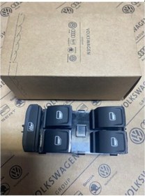 Resim Seat Leon Mk3 2013-2020 Ön Sol Cam Açma Kapama Dügmesi 5G0959857C 548744736 