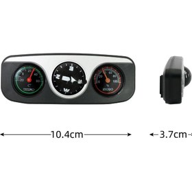 Resim Drs Tuning Pusula termometre higrometre/ GOPU4 