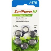 Resim Zenipower 675 Numara Işitme Cihazı Pili / 10 Paket - 60 Adet 