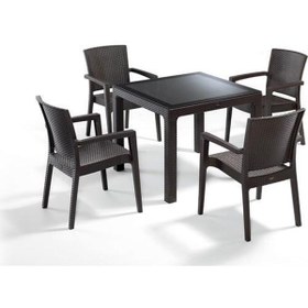 Resim Dogant Ada 90x90 4 Adet Kolsuz Sandalye 
