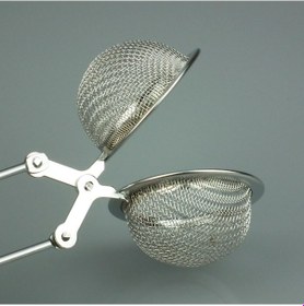 Resim Bitki Çayı Demleme Süzgeçi Siyah 