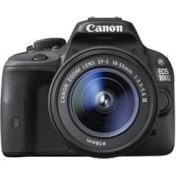 Resim Canon Eos 100D + 18-55 mm Lens Dijital Slr Fotoğraf Makinesi 