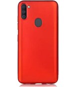 Resim Samsung Galaxy M11 Arka Kapak Silikon Kılıf + Temperli Cam Ekran Koruyucu 