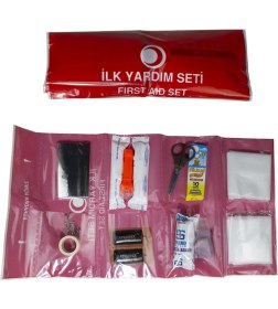 Resim Bilgeden Eva Trafik-Ilkyardım Seti Çantası+Yangın Tüpü Tüvtürk Uyumlu 
