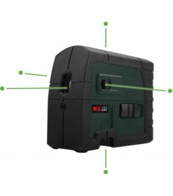 Resim Kl Pro KLLZR233GL Profesyonel Yeşil Nokta Lazer Distomat 