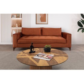 Resim Perla Sofa COSMO ÜÇLÜ KOLTUK TURUNCU 