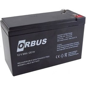 Resim Orbus 12 Volt 9A - 12V 9 Ah Kuru Akü 