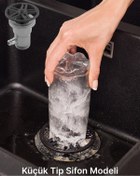 Resim LVA Yüksek Basınçlı Evye Içi Bardak Biberon Blender Mikser Vb. Için Ön Yıkama Aparatı (küçük Sifon ) 
