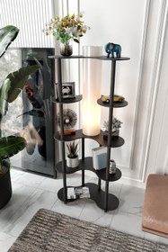 Resim messer MARİPOSA LAMBADER KİTAPLIK SİYAH 