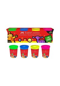 Resim F.c. Oyun Hamuru 4 Renk Neon Renkler 100gr 