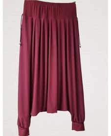 Resim Erkilet Kadın Bordo Şalvar Bordo 38 - 48 Bordo 