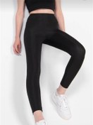 Resim Çnru Yüksek Bel Siyah Tayt 