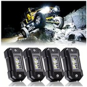 Resim Xuweiwei Bilgisayar Kasaları Işıklı Dört Parça Yüksek Parlaklık Beyaz Su Toz Geçirmez Alüminyum Kasa Pilsiz 