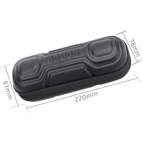 Resim Moly Hardshell Bisiklet Suluk Matara Çantası Bg-500701, 22x8.1x7.8cm, 114g, Kişisel Eşyalar, Biletler, Aletler İçin, Dayanıklı, Su Geçirmez Altın 