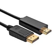 Resim 3 Metre Displayport - Hdmi Çevirici DP TO HDMI Dönüştürücü Kablo 