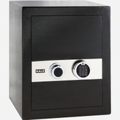 Resim Kale Kilit KK600 Ankastre Şifreli Siyah 50x45x60 cm Elektronik Para Kasası 